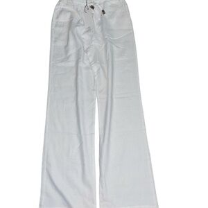 Love Tree White Linen Pants